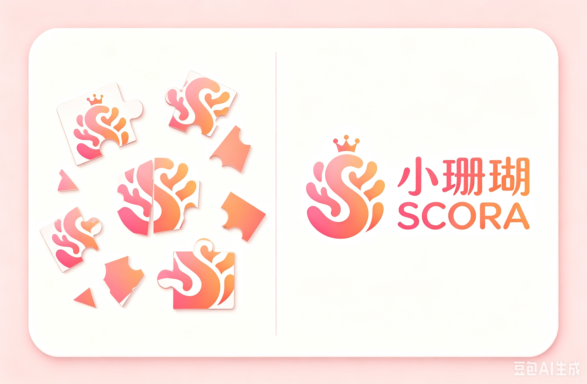 商标拼图游戏