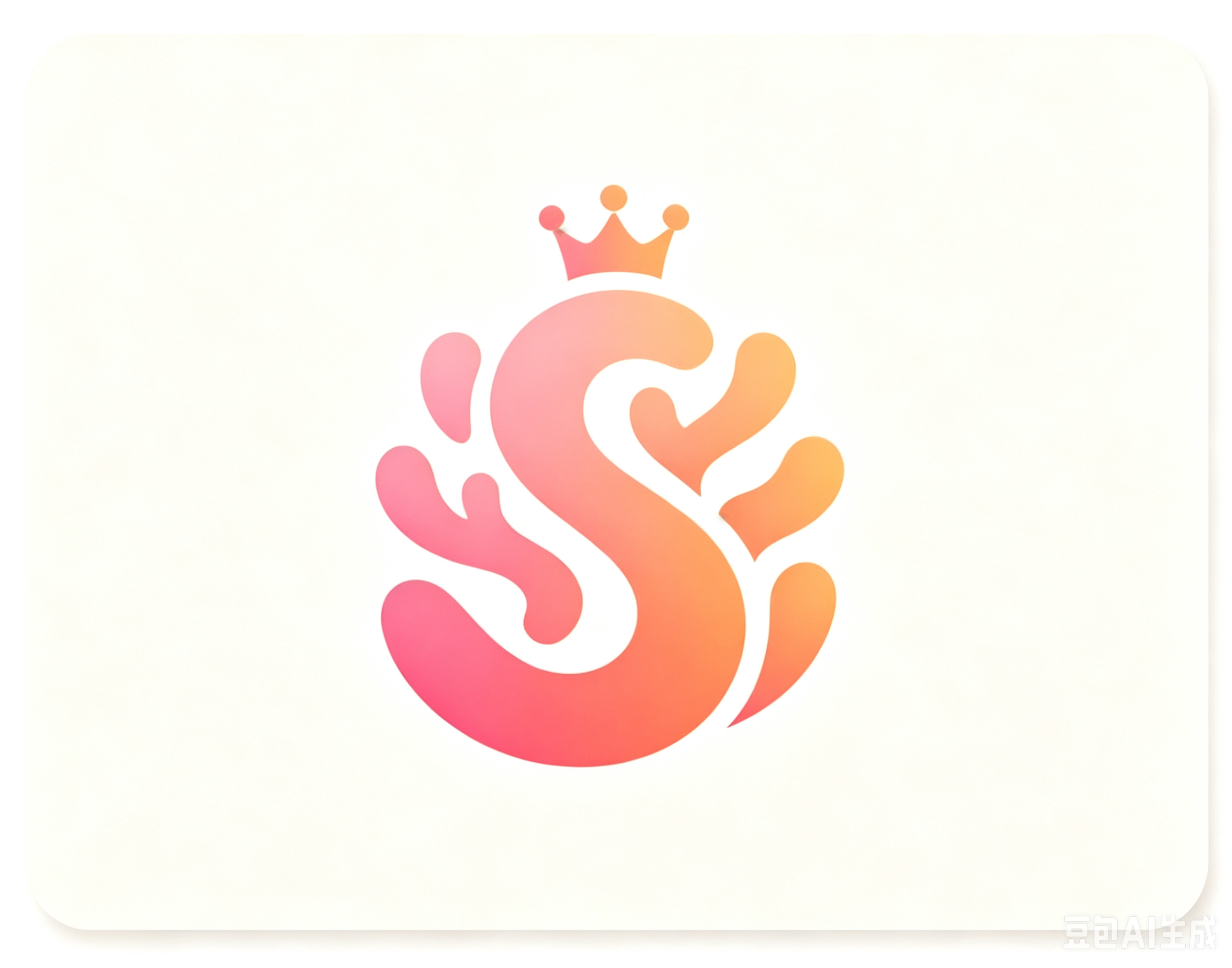 粉色底LOGO