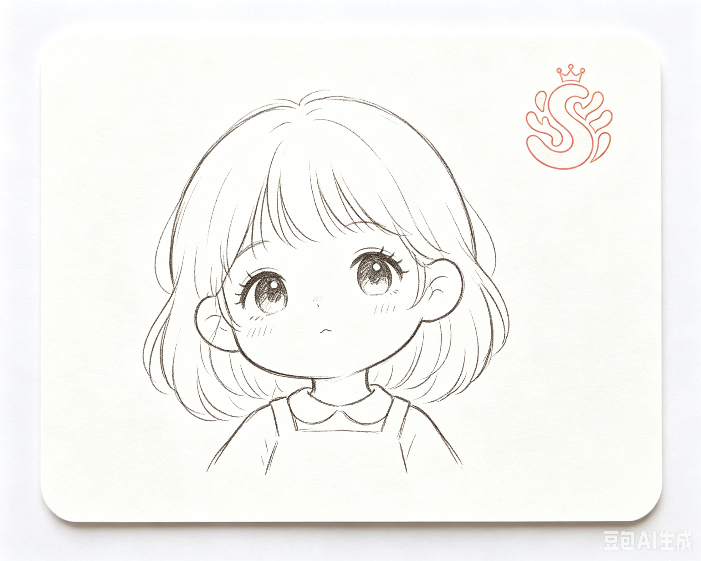 孩童IP人物线稿